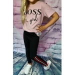 Koszulka Bluzka z Nadrukiem Cudowna Córka // BOSS Girl